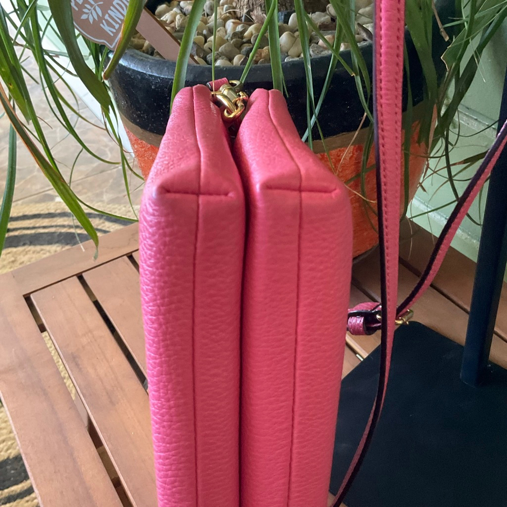 Coach Lyla Crossbody Bag, Pink/Gold, EUC - Picture 9 of 9